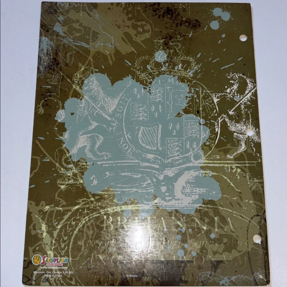 Pirates Of The Caribbean Pocket Folders Disney Curse Of The Black Pearl VTG